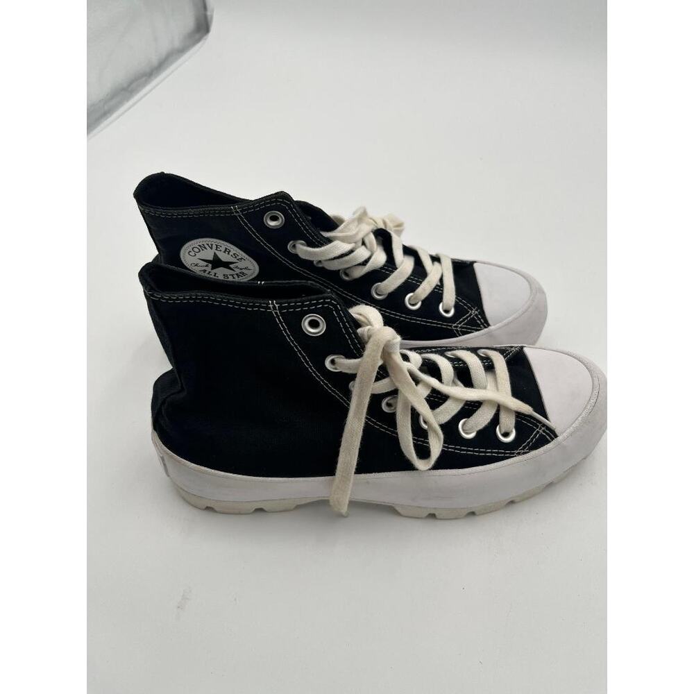 Converse Chuck Taylor Lugged Platform High Top Black Women's Size 8